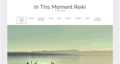 Desktop Screenshot of inthismomentreiki.com